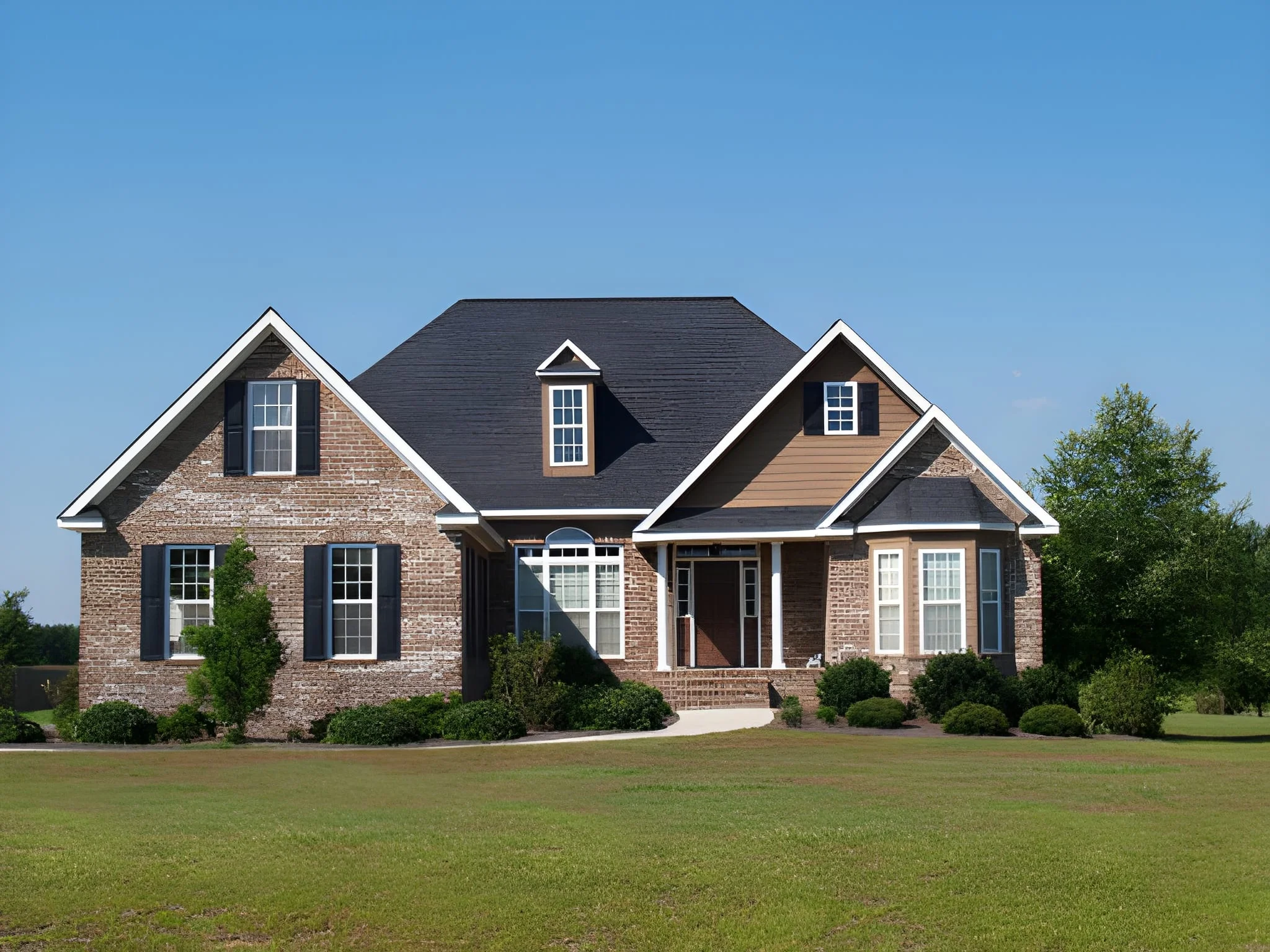 brick house suburban
