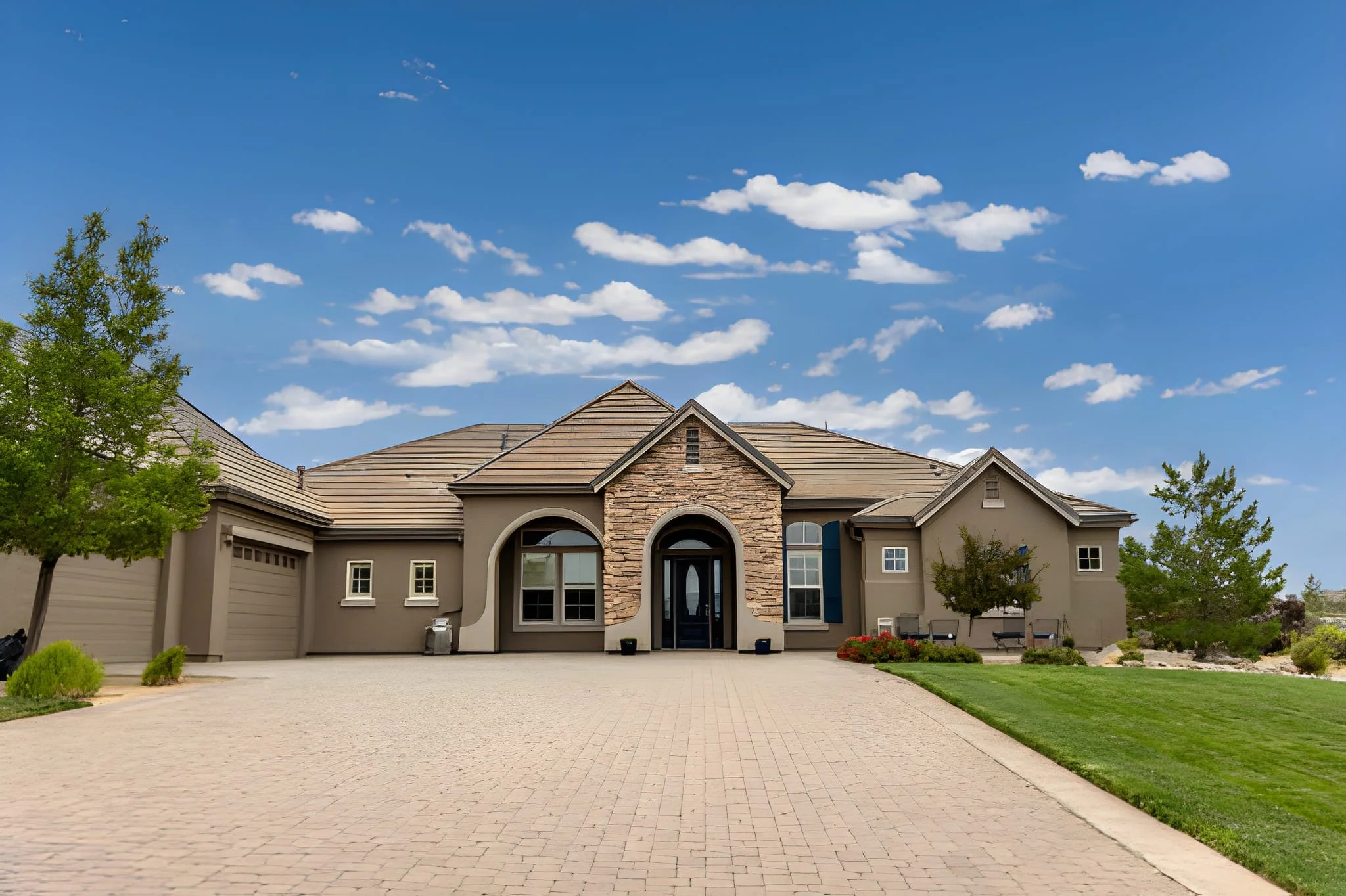 residential house exterior real estate